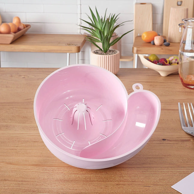 Elegant Snail Colander - Kitchen Strainer & Drain Basket