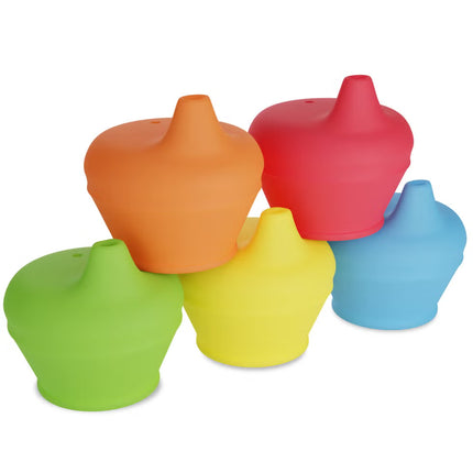 Toddler-Friendly Sippy Cup Lids - Premium Silicone & Non-Toxic
