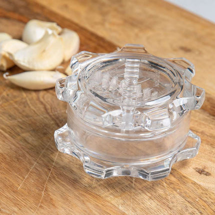 Effortless Garlic Prep - 4th Gen Glass Garlic Twister