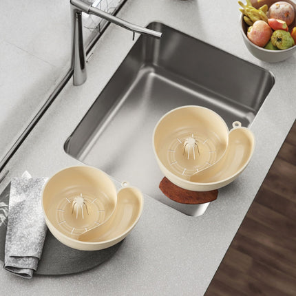 Elegant Snail Colander - Kitchen Strainer & Drain Basket