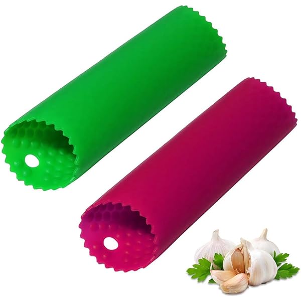 Multipurpose Silicone Garlic Peeler Roller - Kitchen Tool for Effortless Prep