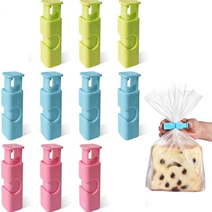 Reusable Bread Bag Clips – Fresh Food Sealing Plastic Spring Clamps