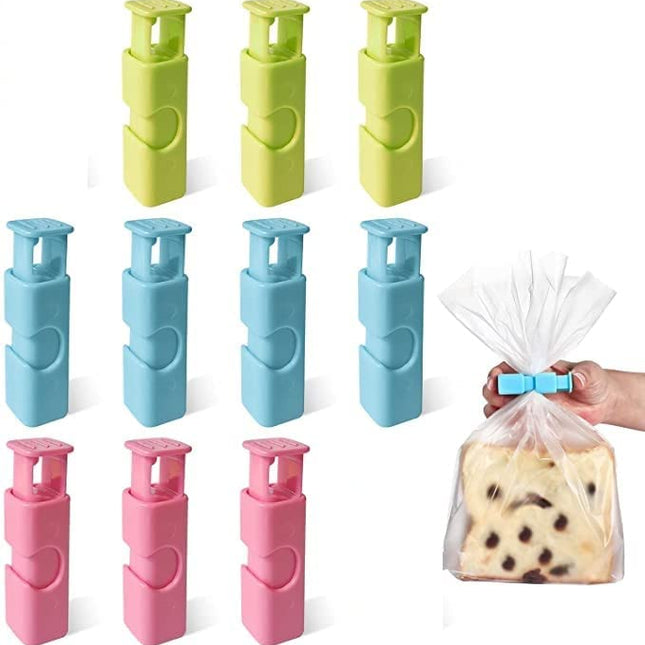 Reusable Bread Bag Clips – Fresh Food Sealing Plastic Spring Clamps