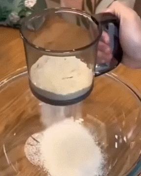 Fine Mesh Flour Sifter - Multifunctional Hand Press Design for Baking & Kitchen Use