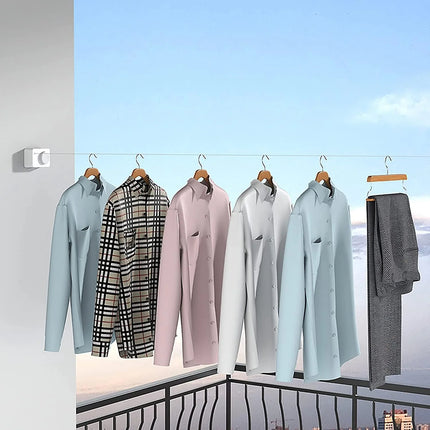 Non-Sagging Clothesline - Heavy Duty & Windproof for Laundry