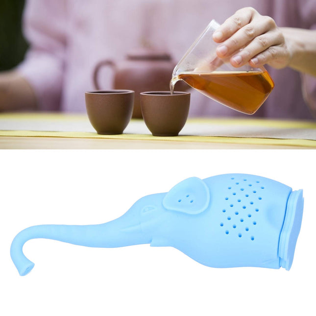 Portable Elephant Tea Strainer - Fun Silicone Tea Infuser
