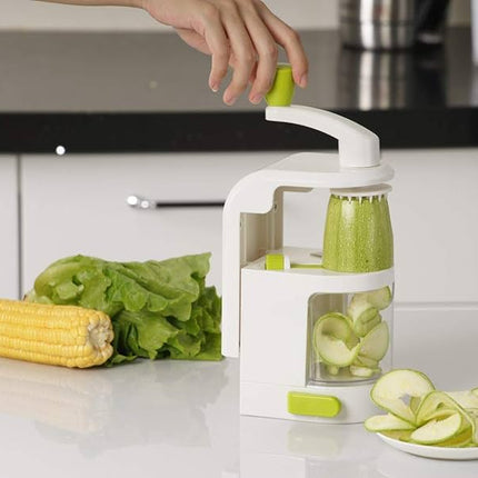 Handheld Vegetable Spiralizer – 4 Blade Spiral Cutter