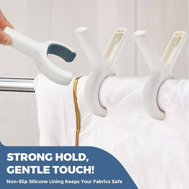 Large Silicone Towel Clips - Keep Your Towel Secure