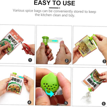 Nail-Free Spice Organizer - Wall-Mounted & Rotating