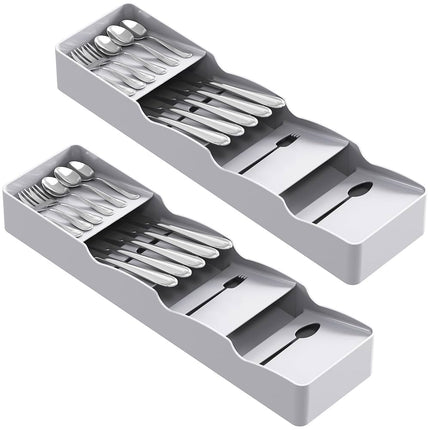 Compact Flatware Organizer - Keep Utensils in Order