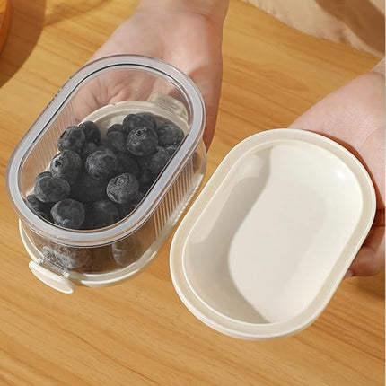 4 Layer Air-Tight Spice & Food Containers - Leakproof & Freezer Safe