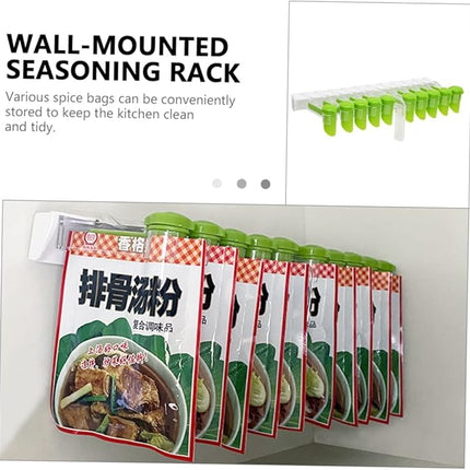 Nail-Free Spice Organizer - Wall-Mounted & Rotating