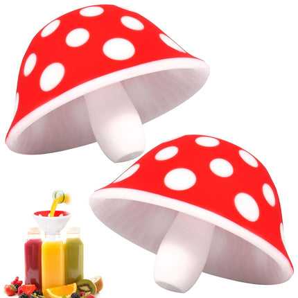 Mushroom Design Funnel - Silicone & Foldable