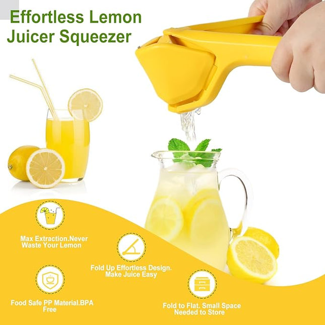 Manual Lemon Squeezer - Effortless Citrus Juicer