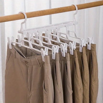 6-in-1 Space Saver Hanger - Multifunctional Clothes Rack