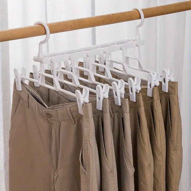 6-in-1 Space Saver Hanger - Multifunctional Clothes Rack