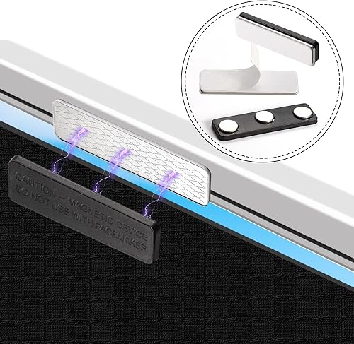 Blackout Curtain Magnetic Closures - No Drill Required