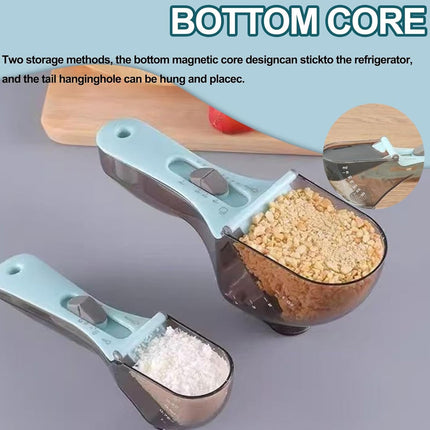 Kitchen Measuring Spoon - Eco-Friendly, Adjustable, and Precise for Coffee and Seasonings