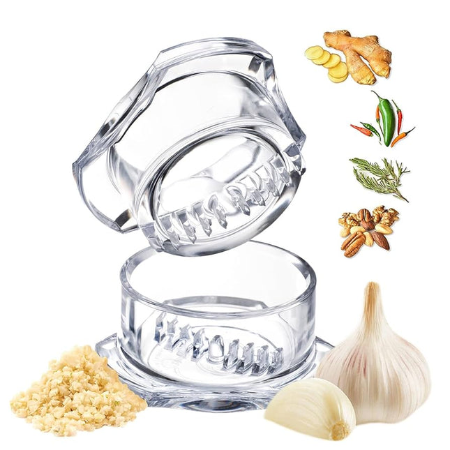 Effortless Garlic Prep - 4th Gen Glass Garlic Twister