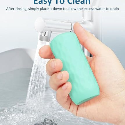 4 Pieces Silicone Travel Bottle Covers for Toiletries - Durable & Waterproof