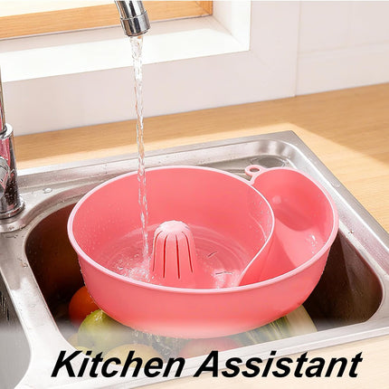 Elegant Snail Colander - Kitchen Strainer & Drain Basket