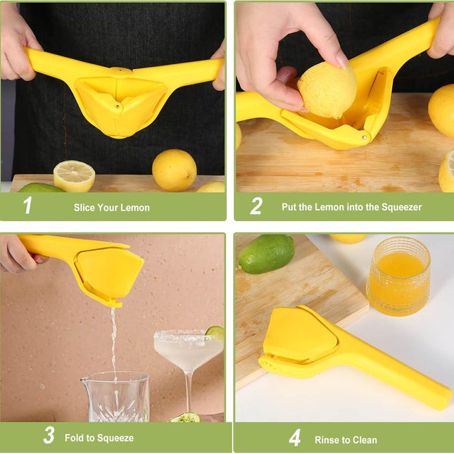 Manual Lemon Squeezer - Effortless Citrus Juicer
