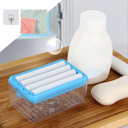 Foaming Soap Box with Roller - 2-in-1 Cleaning Solution