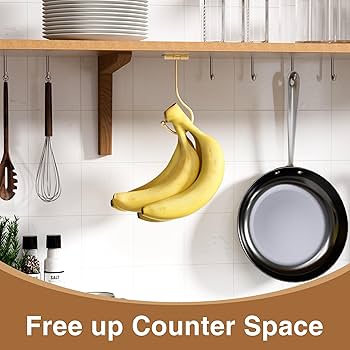 Space-Saving Banana Holder - Magnetic Foldable Design