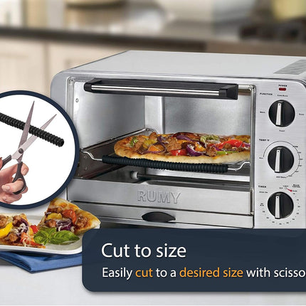 Oven Rack Silicone Shields - Protect Against Burns