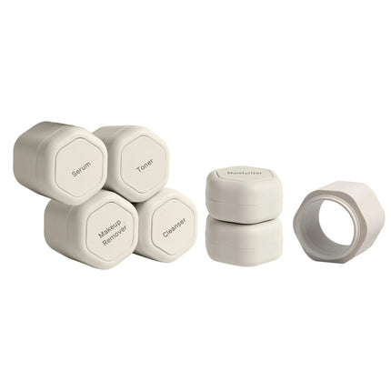 Daily Routine Capsule Set - Magnetic Containers with Lids