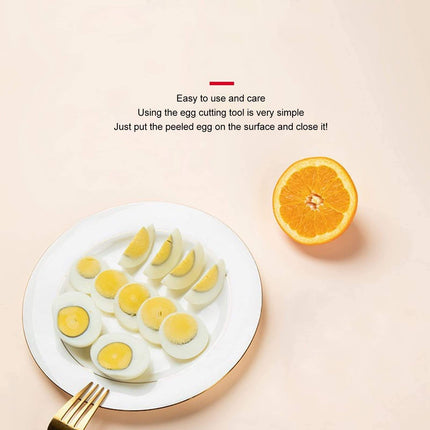 Multi‑Function Egg Slicer – Stainless Steel Cheese, Veggie & Fruit Cutter, 3 Slice Modes