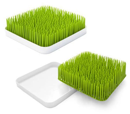 Kitchen Dish Drainer Rack - Baby Bottle Drying Rack with Fun Grass Design