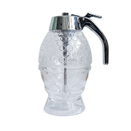 No-Drip Honey Syrup Dispenser - Portable & Convenient