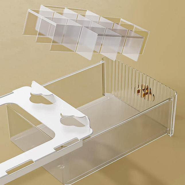 Hanging Storage Box - Wall-Mount, Space-Saver Transparent Drawer
