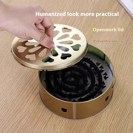 Mosquito Coil Stand with Handle for Outdoor & Indoor Use