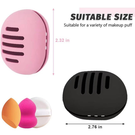 Silicone Makeup Sponge Holder – Shatterproof, Eco-Friendly Beauty Blender Case