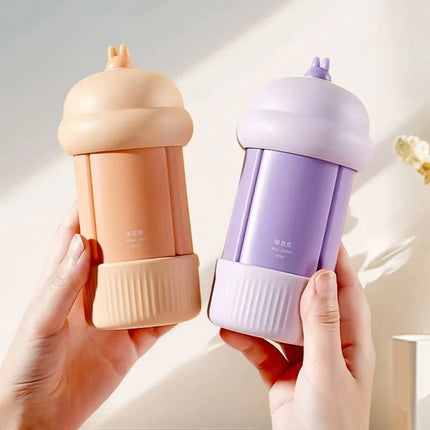 Refillable Travel Containers - 4-Piece Cosmetic Toiletries Set