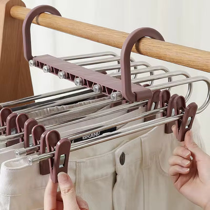 6-in-1 Space Saver Hanger - Multifunctional Clothes Rack