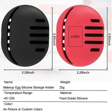 Silicone Makeup Sponge Holder – Shatterproof, Eco-Friendly Beauty Blender Case