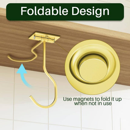 Space-Saving Banana Holder - Magnetic Foldable Design