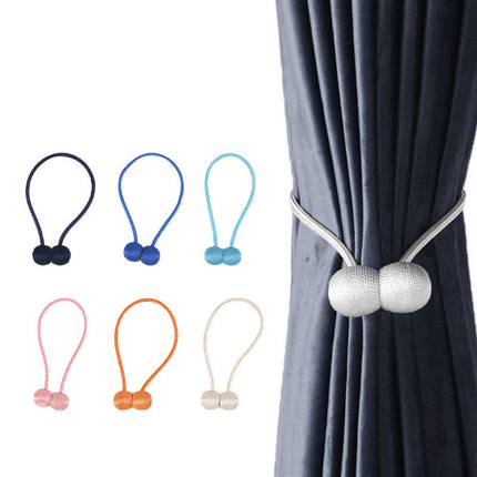 Easy Curtain Holders - Magnetic Tie Backs for Drapery