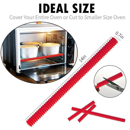 Oven Rack Silicone Shields - Protect Against Burns