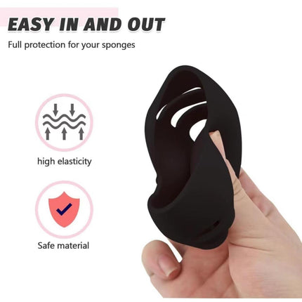 Silicone Makeup Sponge Holder – Shatterproof, Eco-Friendly Beauty Blender Case