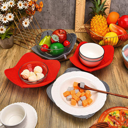 High-Quality Microwave Bowl Huggers Set -Non-Slip, Heat-Resistant