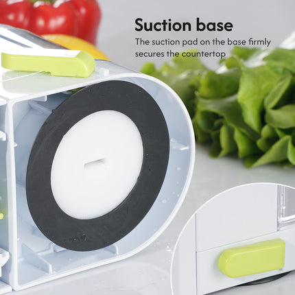 Handheld Vegetable Spiralizer – 4 Blade Spiral Cutter
