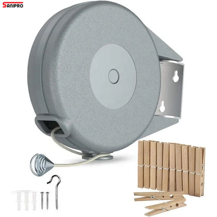 Non-Sagging Clothesline - Heavy Duty & Windproof for Laundry