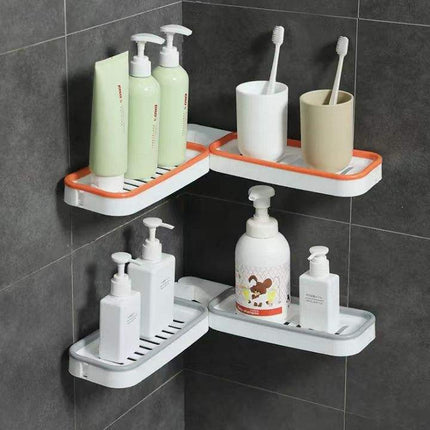Wall Mounted Toiletry Shelf - Easy Installation No Drill Required