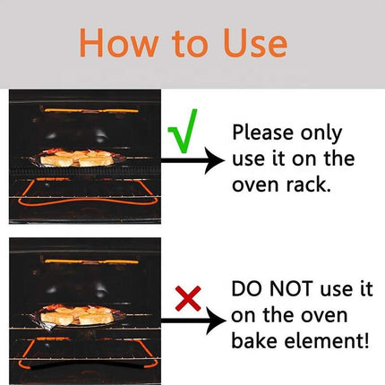 Oven Rack Silicone Shields - Protect Against Burns
