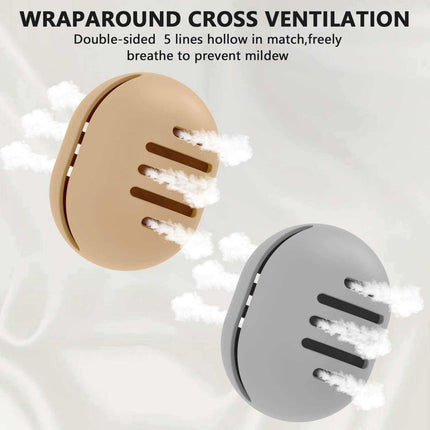 Silicone Makeup Sponge Holder – Shatterproof, Eco-Friendly Beauty Blender Case