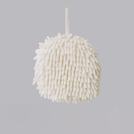 Soft Fuzzy Hand Towel Ball - High Absorbent Bathroom Essential